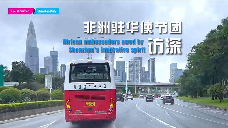 African ambassadors awed by Shenzhen's innovative spirit